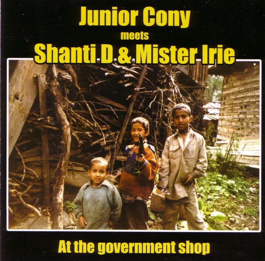 Junior Cony meets Shanti D & Mister Irie : At the government shop – Crash&nbsp;Disques